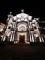 Cathedral at night