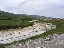 Caher river before Fanore beach