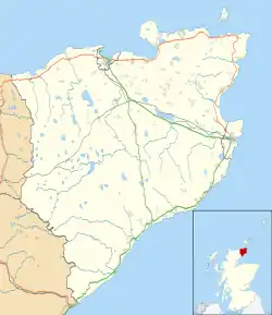 Canisbay is located in Caithness