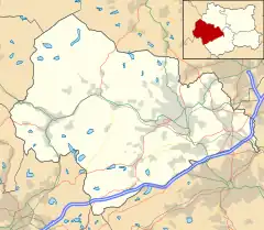 Stainland is located in Calderdale