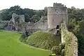 Caldicot Castle walls