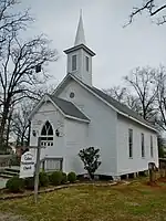 The Calera Presbyterian Church was built in 1885. The church building is now owned by the city. It was added to the Alabama Register of Landmarks and Heritage on March 12, 1997.