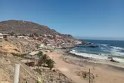 View of Caleta Los Hornos