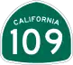 State Route 109 marker