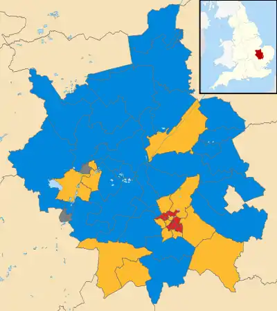 2017 results map