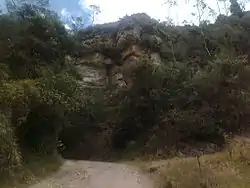 Ancient road used by the Muisca in Viracachá