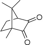 Structure of camphorquinone