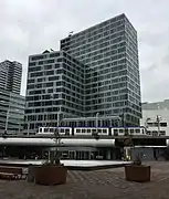 The building housing the University College, near Centraal Station