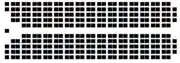 Seating plan of the Chamber of the House of Commons of Canada (the speaker's chair is to the left)