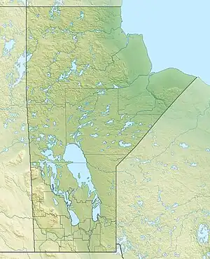 Armit River is located in Manitoba