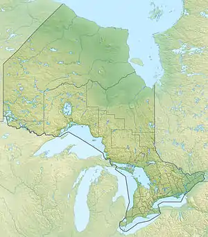 English River (Ontario) is located in Ontario