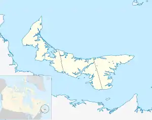 Duvar is located in Prince Edward Island