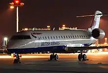 Small jetliner with aft-mounted twin engines