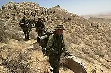 Soldiers from 3PPCLI in Afghanistan in 2002