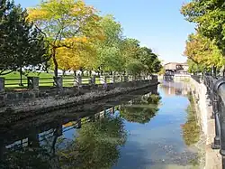 Bike paths by the Lachine Canal