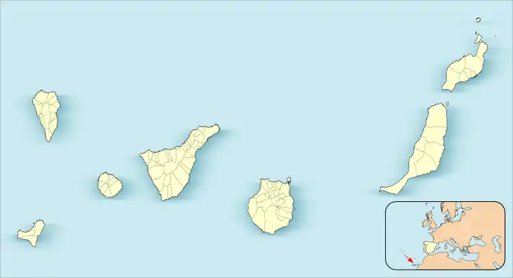 2019–20 Tercera División is located in Canary Islands