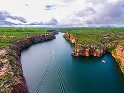 São Francisco River in Canindé de São Francisco