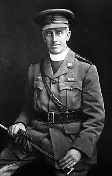 Canon Fred Scott, Senior Chaplain, First Canadian Division, Canadian Expeditionary Force