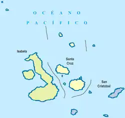 Cantons of Galápagos Province