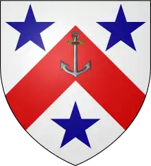 Arms of Captain David Brodie