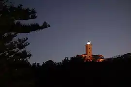 Cape St. Blaize lighthouse at dusk