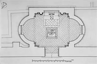 Plan of the Valmarana Chapel