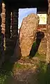 The Early Medieval Caratacus Stone on Exmoor, Somerset.