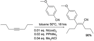 Carbocyanation Nakao 2007