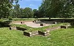 Outline of the demolished Blackfriars Priory