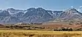 Cardinal Mountain, Split Mountain, Mt. Tinemaha, Birch Mountain from east