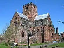 Image 39Carlisle Cathedral : founded in 1133 (from History of Cumbria)