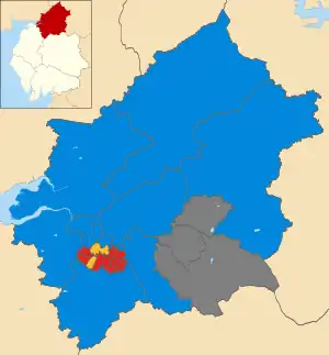 2003 results map