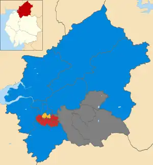 2007 results map