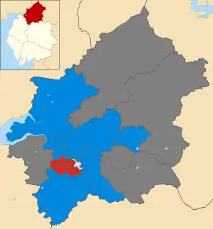 2014 results map