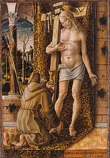 Saint Francis with the Blood of Christ, Carlo Crivelli, c. 1500