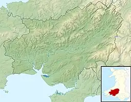 Llyn y Fan Fach is located in Carmarthenshire