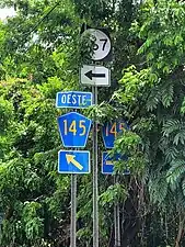 PR-6622 west at its junction with PR-145 and PR-567 south between Morovis Norte and Torrecillas barrios