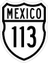 Federal Highway 113 shield