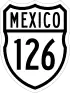 Federal Highway 126 shield