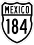 Federal Highway 184 shield