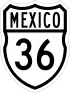 Federal Highway 36 shield