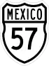 Federal Highway 57 shield