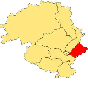 Location of the ward