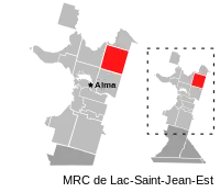 Location of Labrecque