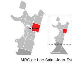 Location of Saint-Nazaire