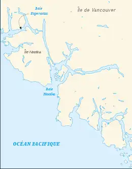 Carte baie Nootka.svg