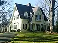 Dr. Hartwell Carver, the original owner of this fine c. 1852 Gothic revival home, was a nationally prominent advocate of the transcontinental railroad.