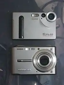 Casio Exilim EX-S1 and EX-S600, no flash(IXUS 430)