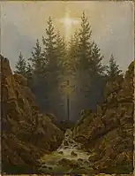 Cross in the Forest (1811). Later setting.