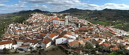 Panorama of Castelo de Vide